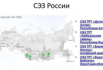 Sonderwirtschaftszone Russlands: Beschreibung