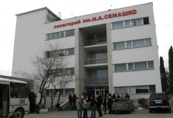 Sochi sanatorio Semashko: descrizione, caratteristiche, servizi e recensioni