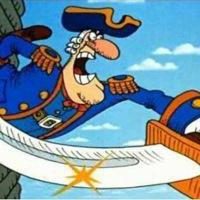 Le capitaine Smollett – face "Hispaniola"