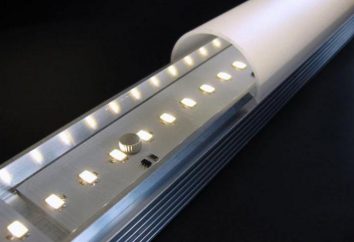 linha LED: o alcance e características