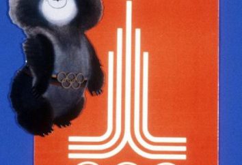 Miś Olimpijski jako symbol i strażnika Letnie Igrzyska Olimpijskie w 1980 roku