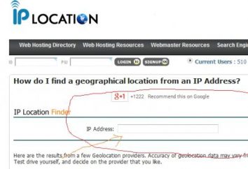 I dettagli su come trovare la posizione di IP