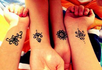 tatouage Henné sur le poignet pour les femmes et les hommes. idées de tatouage