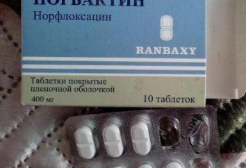 Lek z zapalenia pęcherza moczowego "Norbaktin": recenzje, opis, skład i instrukcje użycia