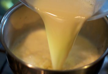 Sahne Milchkuchen: Rezept. Wie man eine Creme Milch machen?