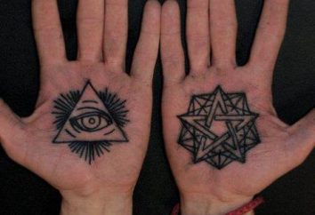 Werte Tattoo „Auge“ und Tätowierung