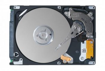 Simple a lo complejo: un dispositivo de disco duro