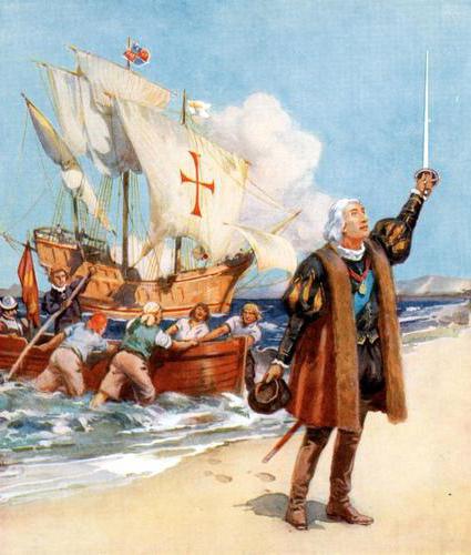 Die Schiffe von Columbus: der Titel, Beschreibung. Schiff von Kolumbus ...