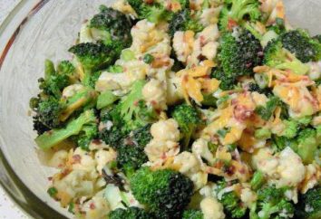 Brokuły i kalafior: przepis, zwłaszcza gotowania i zalecenia
