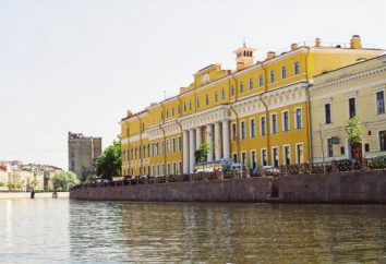 Yusupov Pałac w Petersburgu: adres, zdjęcia
