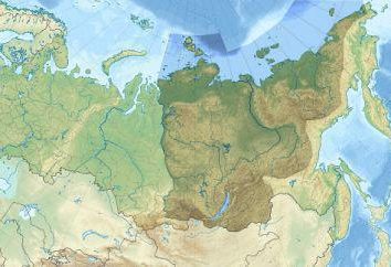Wschodnia Syberia: minerały i ulga