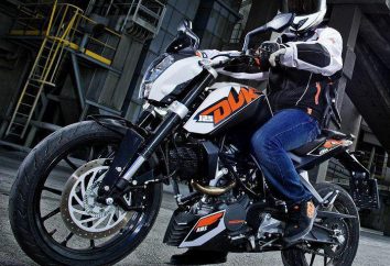 Motocykl KTM Duke-125: dane techniczne, opinie i zdjęcia