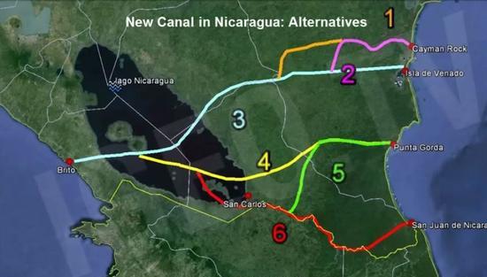 Image result for canal do nicaragua